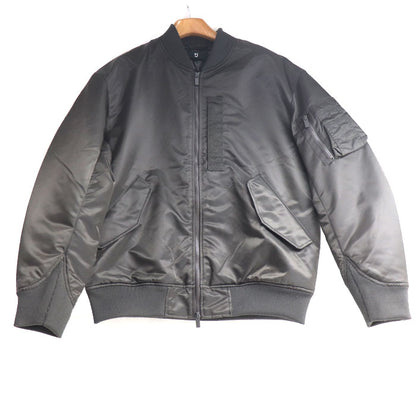 UNIQLO x Jil Sander +J オーバーサイズ MA1 ナイロンジャケット カーキ L メンズ【中古】【美品】