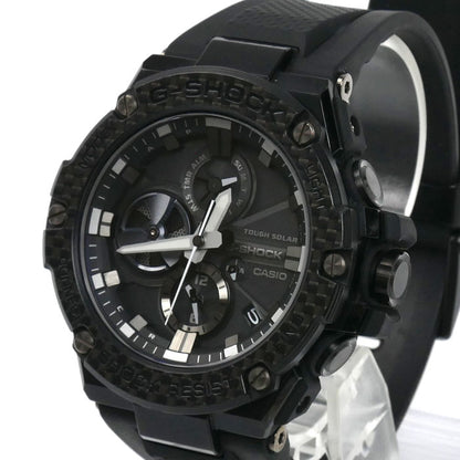 CASIO カシオ G-SHOCK 腕時計 ソーラー GST-B100XB カーボンベゼル メンズ【中古】