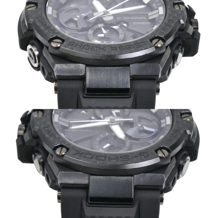 CASIO カシオ G-SHOCK 腕時計 ソーラー GST-B100XB カーボンベゼル メンズ【中古】