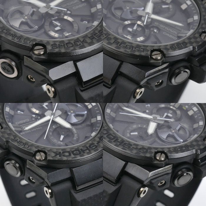 CASIO カシオ G-SHOCK 腕時計 ソーラー GST-B100XB カーボンベゼル メンズ【中古】