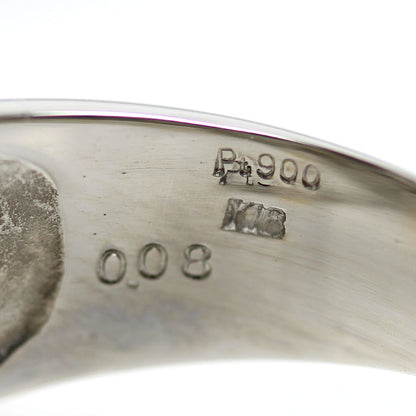 Pt900/K18YG リング・指輪 ダイヤモンド0.08ct 20.5号 15.0g メンズ【中古】【美品】