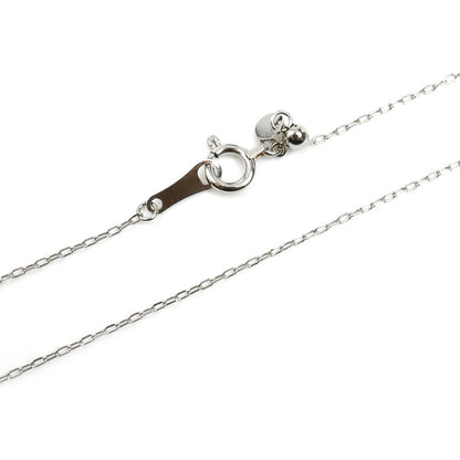 Pt850プラチナ ネックレス 小豆 1.2g ～45cm レディース【中古】