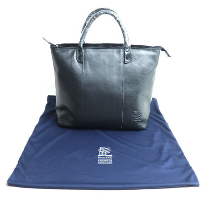 harvest label 髭 トートバッグ ネイビー メンズ【中古】【極美品】