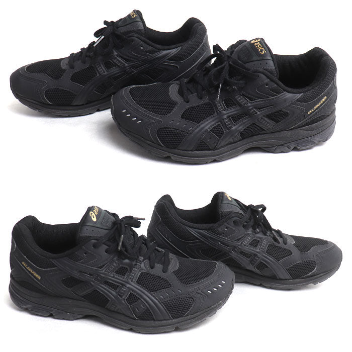 asics アシックス GEL SOUNDER スニーカー ブラック TJG902 25.5cm メンズ【中古】