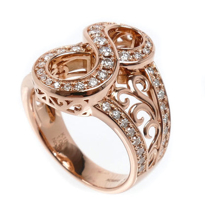ゆきざき K18PG ピンクゴールド NOMBRE No.8 L リング・指輪 Y.NOMBRE.1.22.8.L ダイヤモンド1.00ct 22号 12.7g メンズ【中古】