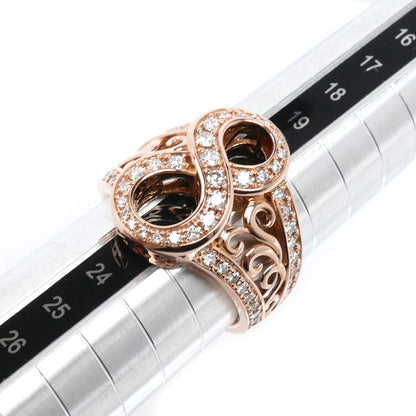 ゆきざき K18PG ピンクゴールド NOMBRE No.8 L リング・指輪 Y.NOMBRE.1.22.8.L ダイヤモンド1.00ct 22号 12.7g メンズ【中古】