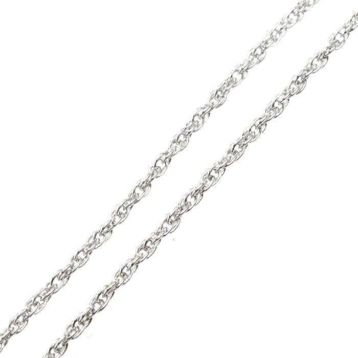 Pt900プラチナ Pt850プラチナ ネックレス ロードライトガーネット2.22ct ダイヤモンド0.15ct 8.1g 40cm レディース【中古】【美品】