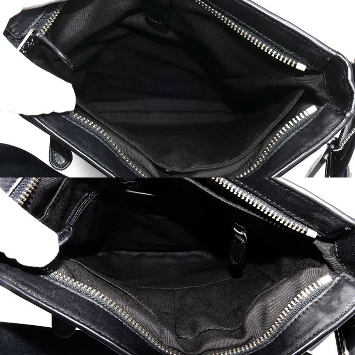 COACH コーチ シグネチャー チャールズ クロスボディ ショルダーバッグ ブラック F54781 メンズ【中古】