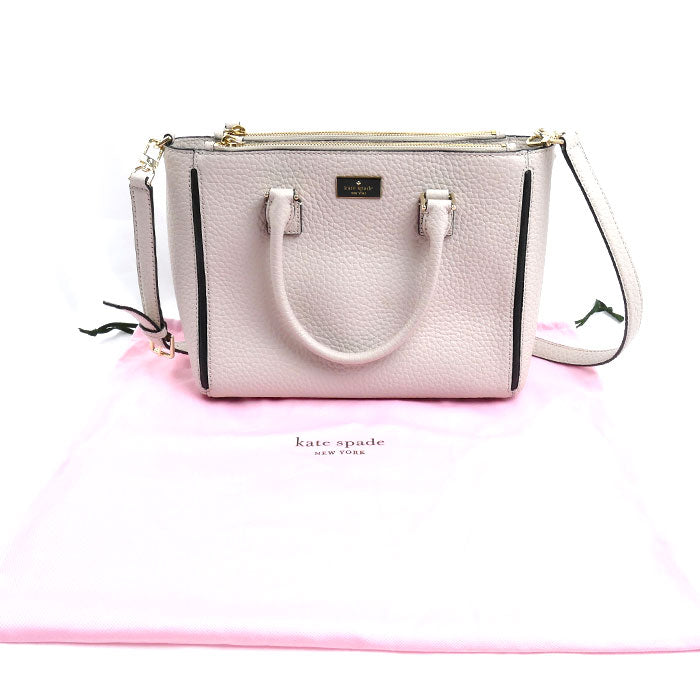 Kate Spade ケイトスペード プロスペクト プレイス 2Wayショルダーバッグ グレージュ PXRU7096 レディース【中古】