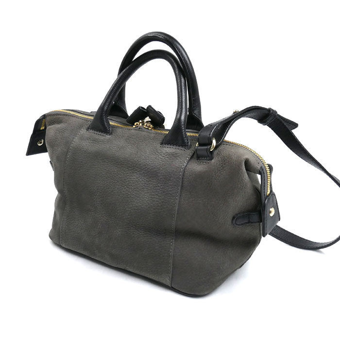 SEE BY CHLOE シーバイクロエ KAY 2Wayショルダーバッグ グレー/ブラック レディース【中古】