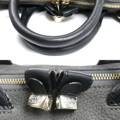 SEE BY CHLOE シーバイクロエ KAY 2Wayショルダーバッグ グレー/ブラック レディース【中古】