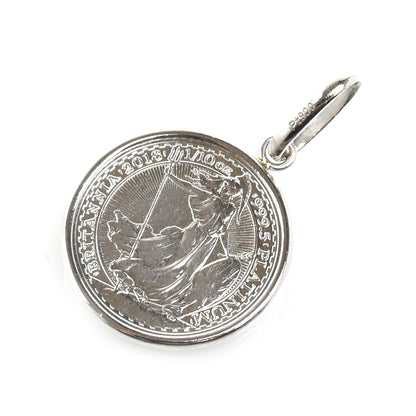 Pt1000/900 ブリタニア 1/10OZ ペンダントトップ 3.9g 2018 ユニセックス【中古】
