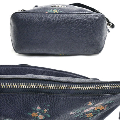 COACH コーチ ミニ アビー ダッフル ショルダーバッグ ネイビー 91022 レディース【中古】