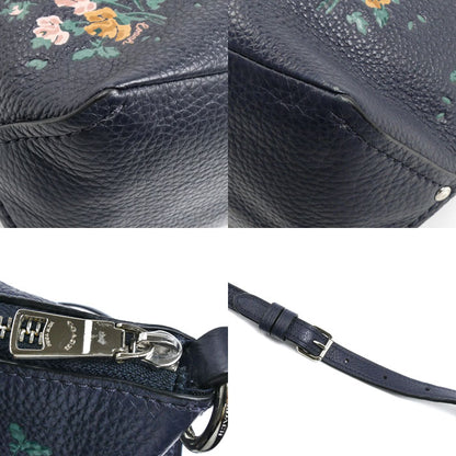 COACH コーチ ミニ アビー ダッフル ショルダーバッグ ネイビー 91022 レディース【中古】