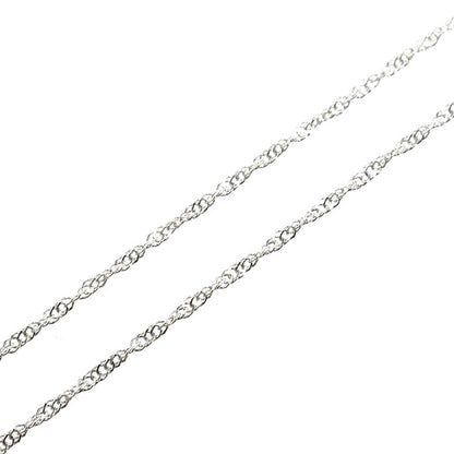Pt1000/850 一粒ダイヤ ネックレス ダイヤモンド0.529ct 1.6g 42cm レディース【中古】【美品】
