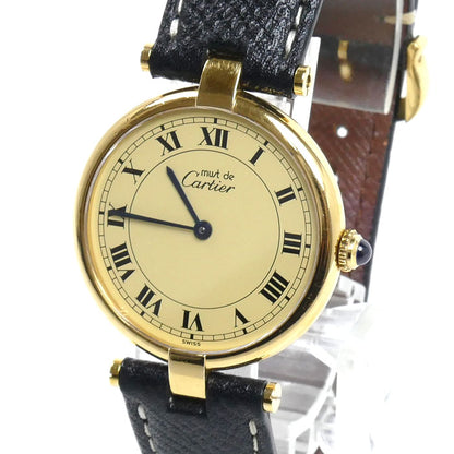 CARTIER カルティエ マスト ヴァンドーム LM 腕時計 電池式 W1001853 動作品 ユニセックス【中古】
