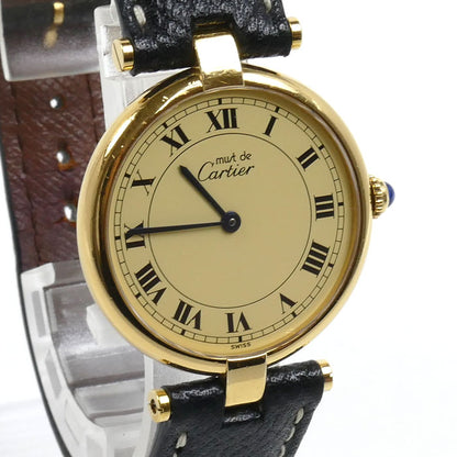 CARTIER カルティエ マスト ヴァンドーム LM 腕時計 電池式 W1001853 動作品 ユニセックス【中古】