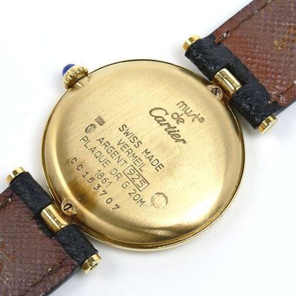 CARTIER カルティエ マスト ヴァンドーム LM 腕時計 電池式 W1001853 動作品 ユニセックス【中古】
