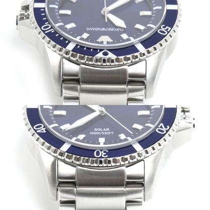 Emporio Armani エンポリオ・アルマーニ WorldExplorer 腕時計 ソーラー AR-11697 メンズ【中古】