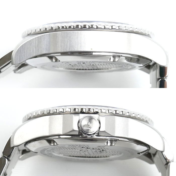 Emporio Armani エンポリオ・アルマーニ WorldExplorer 腕時計 ソーラー AR-11697 メンズ【中古】