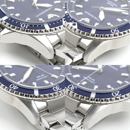 Emporio Armani エンポリオ・アルマーニ WorldExplorer 腕時計 ソーラー AR-11697 メンズ【中古】