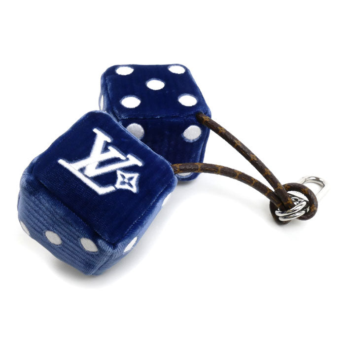 LOUIS VUITTON ルイ・ヴィトン ベルベット LV ラッキーダイス チャーム M03106 CX2245 レディース【中古】【美品】