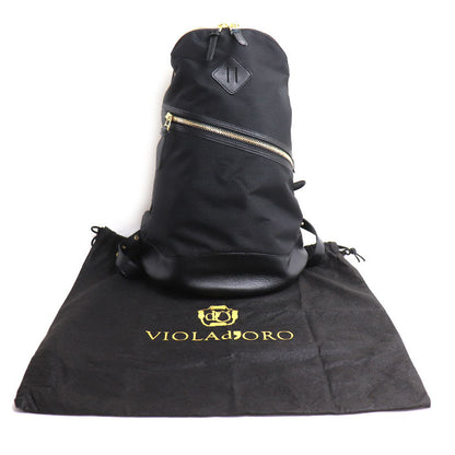 VIOLAd'ORO GINO リュック・デイパック ブラック V-2033 レディース【中古】