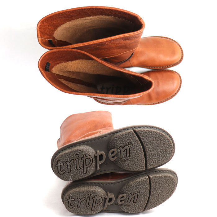 trippen トリッペン Mexico f ブーツ ブラウン 
37 レディース【中古】【美品】
