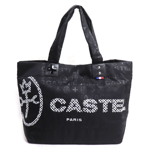 JC de CASTELBAJAC カステルバジャック パセ トート トートバッグ ブラック 031522 ユニセックス【中古】