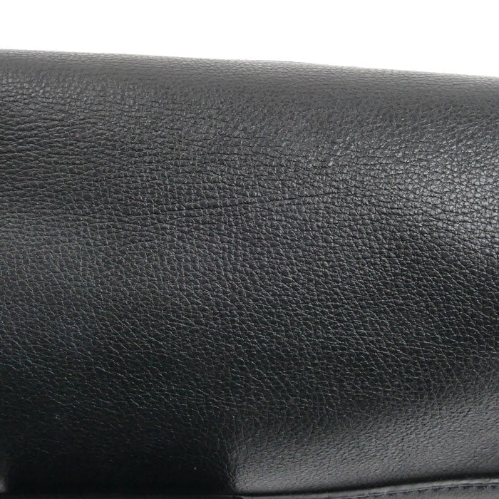 LOUIS VUITTON ルイ・ヴィトン ドーフィーヌ ソフトMM ショルダーバッグ ブラック M25209 IC レディース【中古】【美品】