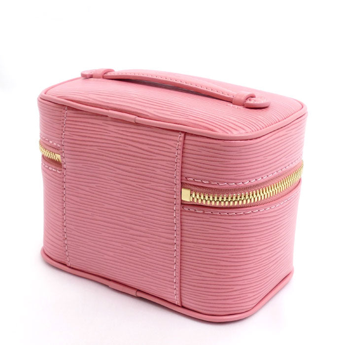 LOUIS VUITTON ルイ・ヴィトン ニース ナノ ポーチ エピ テンダー ブリスピンク M25857 IC レディース【中古】【美品】