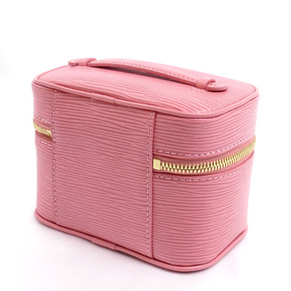 LOUIS VUITTON ルイ・ヴィトン ニース ナノ ポーチ エピ テンダー ブリスピンク M25857 IC レディース【中古】【美品】