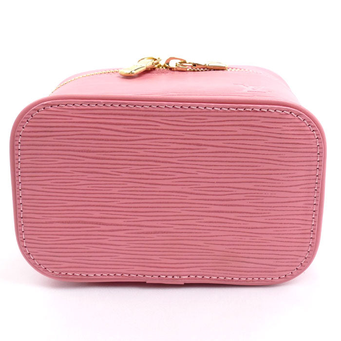 LOUIS VUITTON ルイ・ヴィトン ニース ナノ ポーチ エピ テンダー ブリスピンク M25857 IC レディース【中古】【美品】