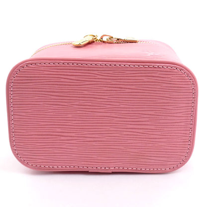 LOUIS VUITTON ルイ・ヴィトン ニース ナノ ポーチ エピ テンダー ブリスピンク M25857 IC レディース【中古】【美品】