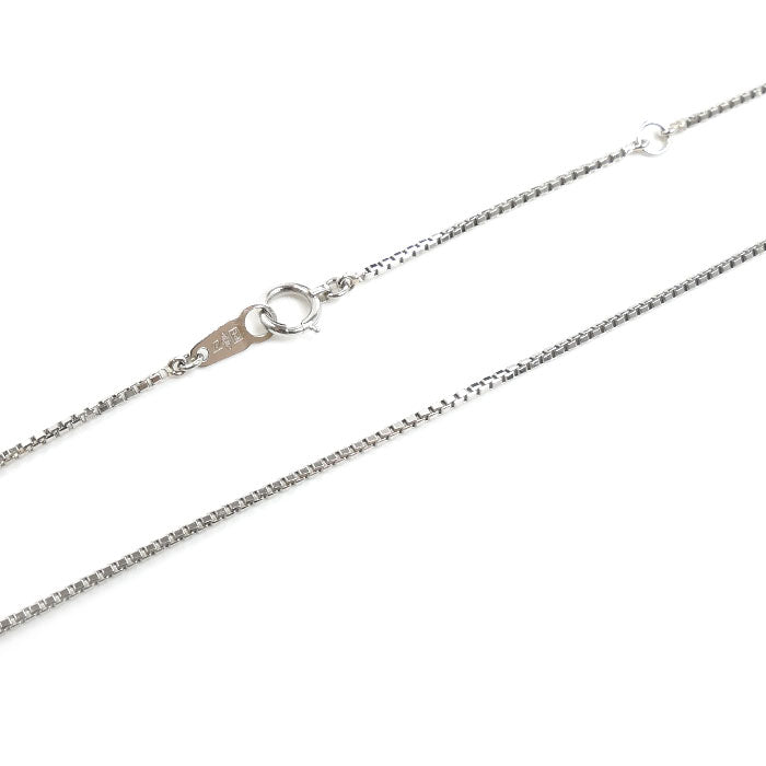 Pt850プラチナ ネックレス ベネチアン 4.7g 40cm レディース【中古】