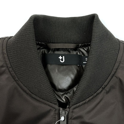 UNIQLO × Jil Sander +J オーバーサイズMA-1 ナイロンジャケット カーキ S ユニセックス【中古】【美品】