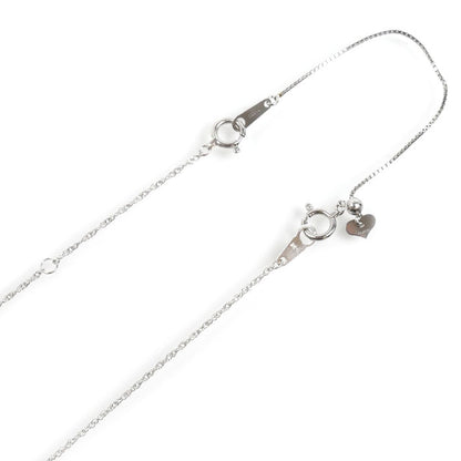 Pt1000/850 ネックレス ダイヤモンド1.222ct 3.3g ～50cm 一粒ダイヤ レディース【中古】