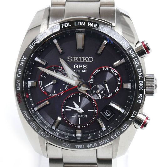 SEIKO セイコー ASTRON 腕時計 ソーラー SBXC043/5X53-0AS0 GPS 大谷翔平 2019 限定モデル メンズ【中古】【美品】