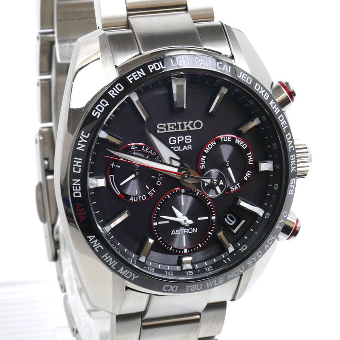 SEIKO セイコー ASTRON 腕時計 ソーラー SBXC043/5X53-0AS0 GPS 大谷翔平 2019 限定モデル メンズ【中古】【美品】