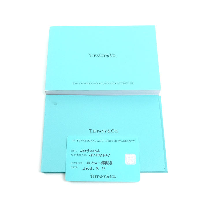 TIFFANY&Co. ティファニー イーストウエスト ミニ 腕時計 電池式 36092262 レディース【中古】【美品】