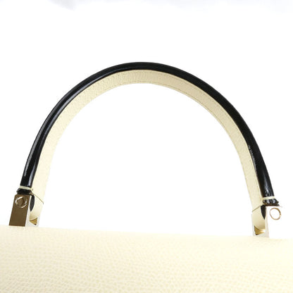 Valextra ヴァレクストラ イジィデ ミニ 2Wayショルダーバッグ ホワイト WBES0036028LOC99WW レディース【中古】【美品】