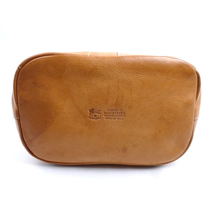 IL BISONTE イルビゾンテ ショルダーバッグ ブラウン レディース【中古】