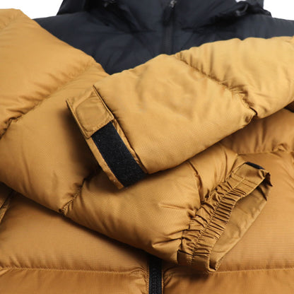 THE NORTH FACE ザ・ノースフェイス ショート ヌプシ ジャケット ダウンジャケット ブラウン NDW91952 M レディース【中古】