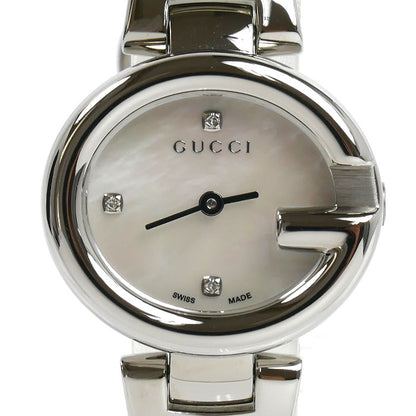 GUCCI グッチ Gバルーン シェル 3Pダイヤ 腕時計 電池式 134.5 レディース【中古】