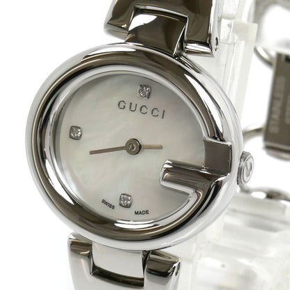 GUCCI グッチ Gバルーン シェル 3Pダイヤ 腕時計 電池式 134.5 レディース【中古】