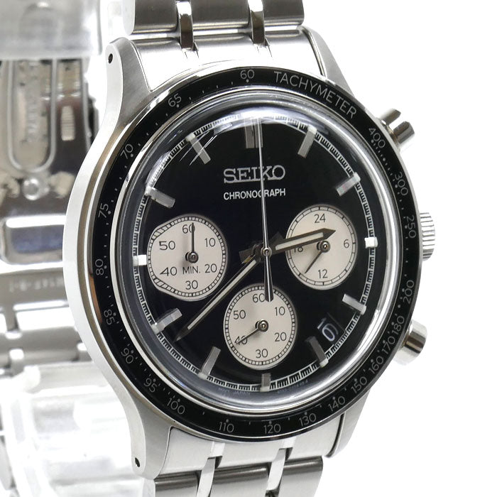 SEIKO セイコー セイコーコレクション クロノグラフ 腕時計 電池式 SBTR055/8T63-03P0 メンズ【中古】