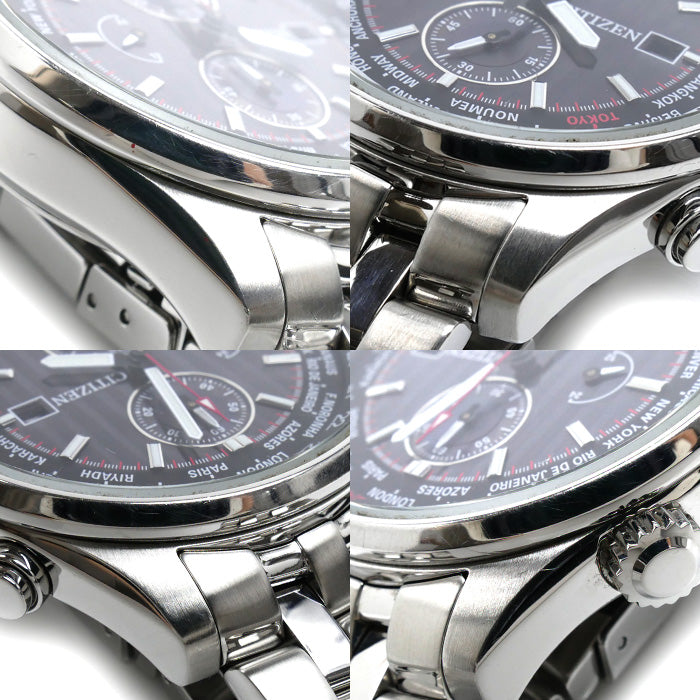 CITIZEN シチズン エコドライブ 腕時計 ソーラー CA0087-71E/B612-S126495 メンズ【中古】
