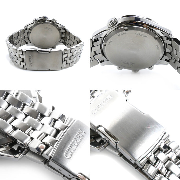 CITIZEN シチズン エコドライブ 腕時計 ソーラー CA0087-71E/B612-S126495 メンズ【中古】