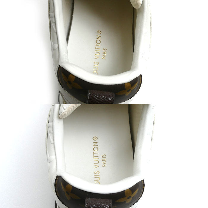 LOUIS VUITTON ルイ・ヴィトン ランアウェイライン スニーカー ホワイト VL0282 
35 レディース【中古】