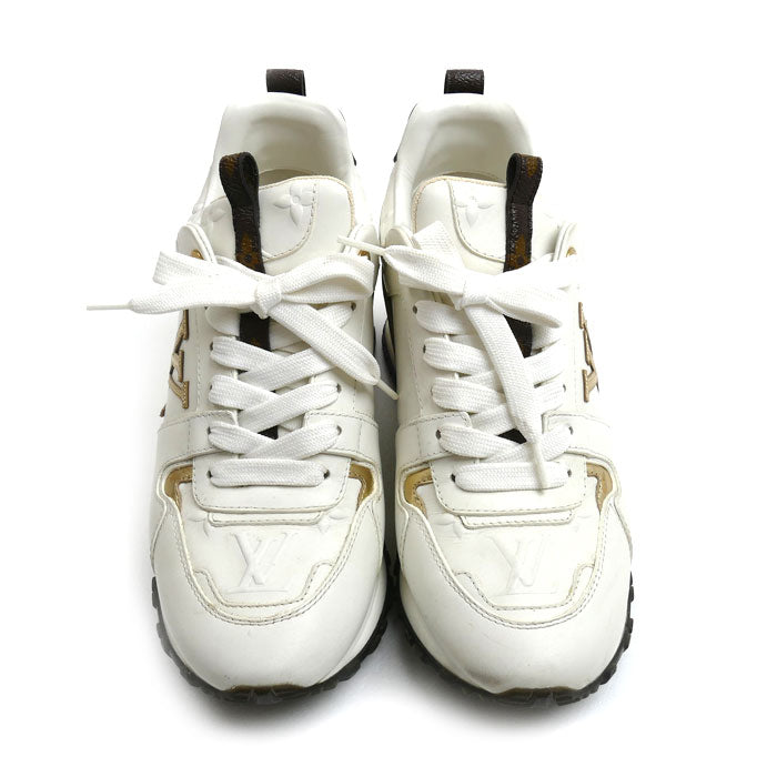 LOUIS VUITTON ルイ・ヴィトン ランアウェイライン スニーカー ホワイト VL0282 
35 レディース【中古】
